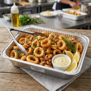 Fried Calamari tray