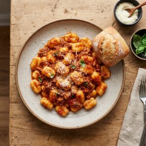 Gnocchi Bolognese