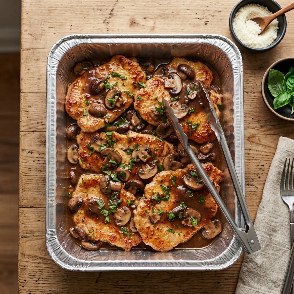 Veal Marsala Catering