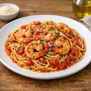 Spaghetti & Shrimp Marinara product image